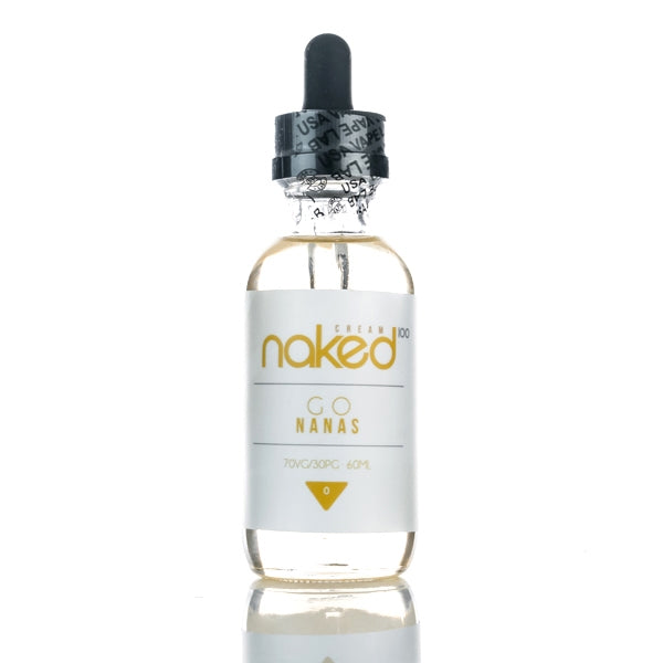 NAKED 100 CREAM GO NANAS E-Liquid 60ML (70VG-30PG) (Only ship to USA)