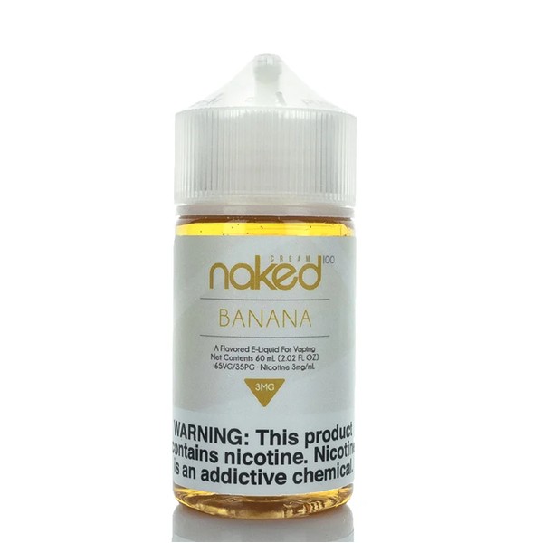 Naked 100 Cream Banana E-juice 60ml -  U.S.A. Warehouse (Only ship to USA)