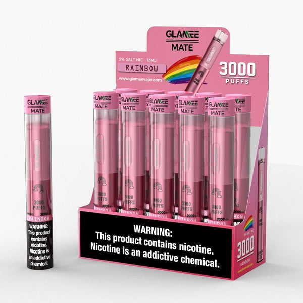 Glamee Mate 3000Puffs Disposable 1800mAh