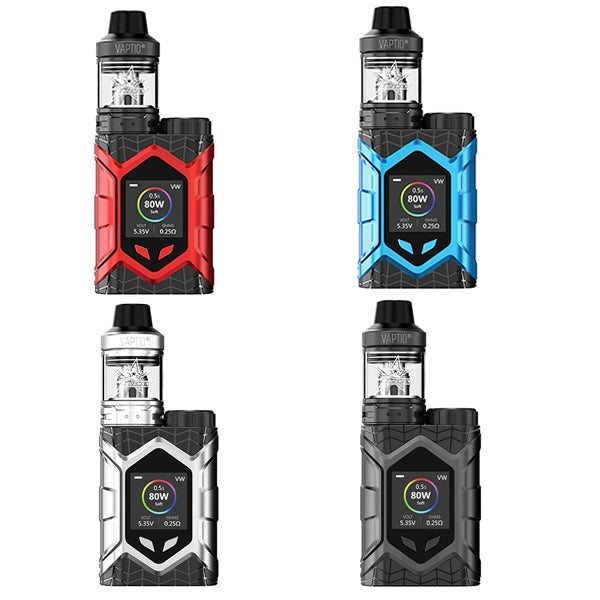 Vaptio Wall Crawler 80W Starter Kit With Frogman XL Tank (5ML)