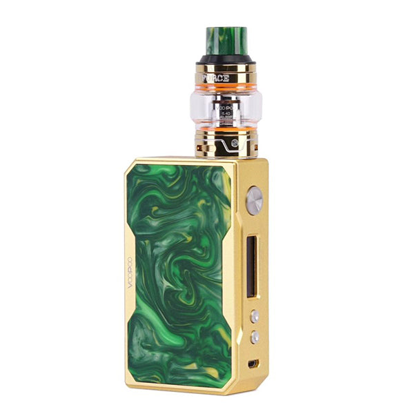 VOOPOO Gold Drag Resin 157W Starter Kit With UFORCE Tank (5ML)