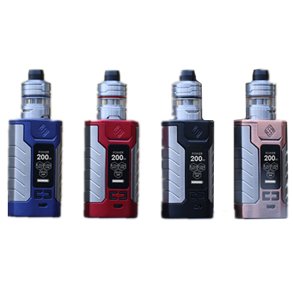 Wismec SINUOUS FJ 200 200W Kit with Divider Tank 4600mAh & 4ML